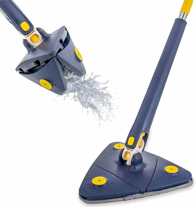 Auto Squeeze Triangle 3 Side Mop