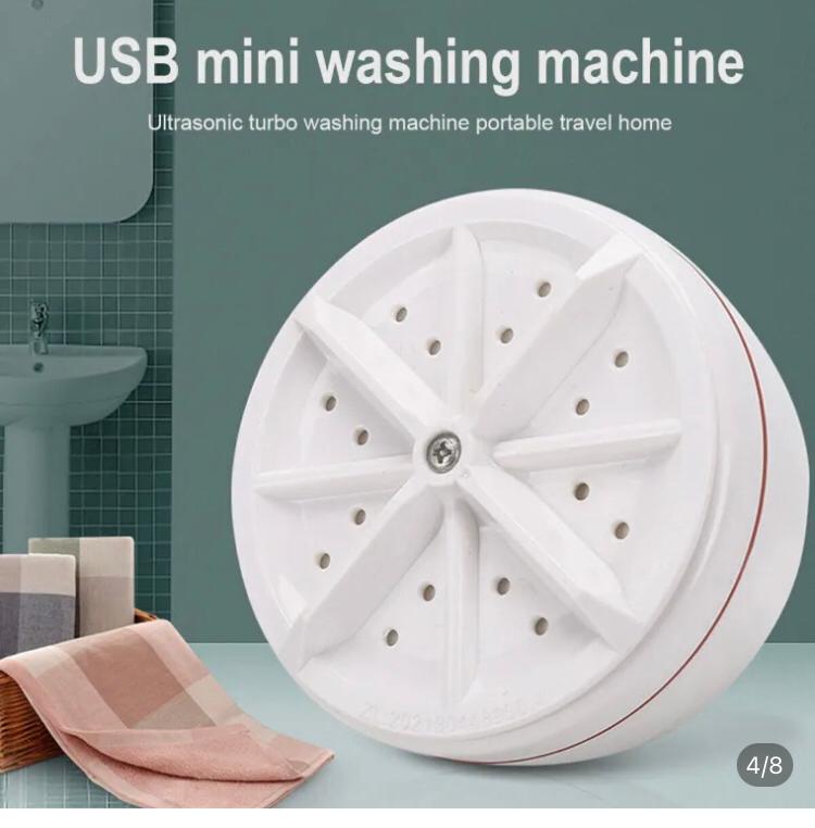 MINI PORTABLE TURBINE WASHING MACHINE | USB POWERED FOR TRAVEL