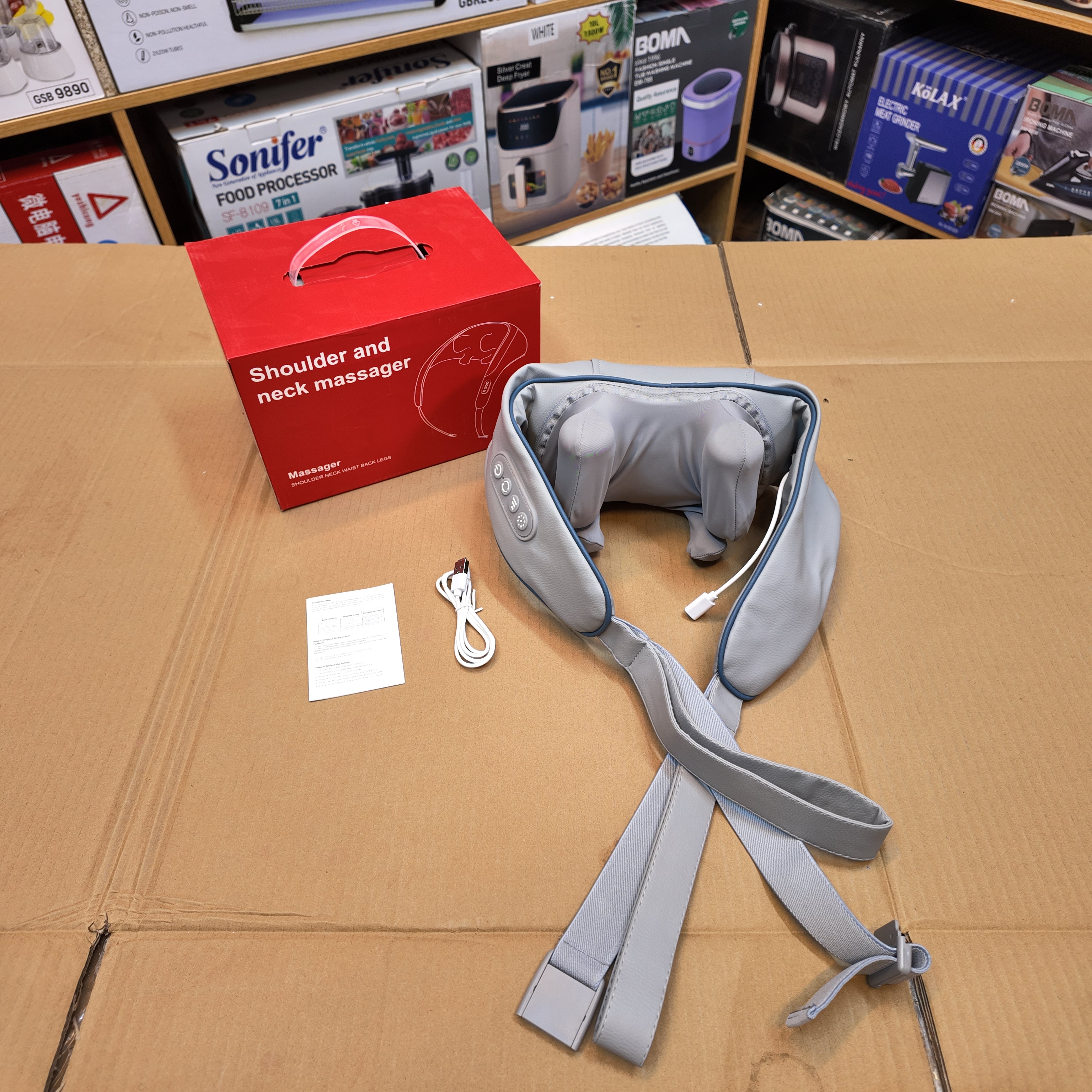 Shoulder and neck massager