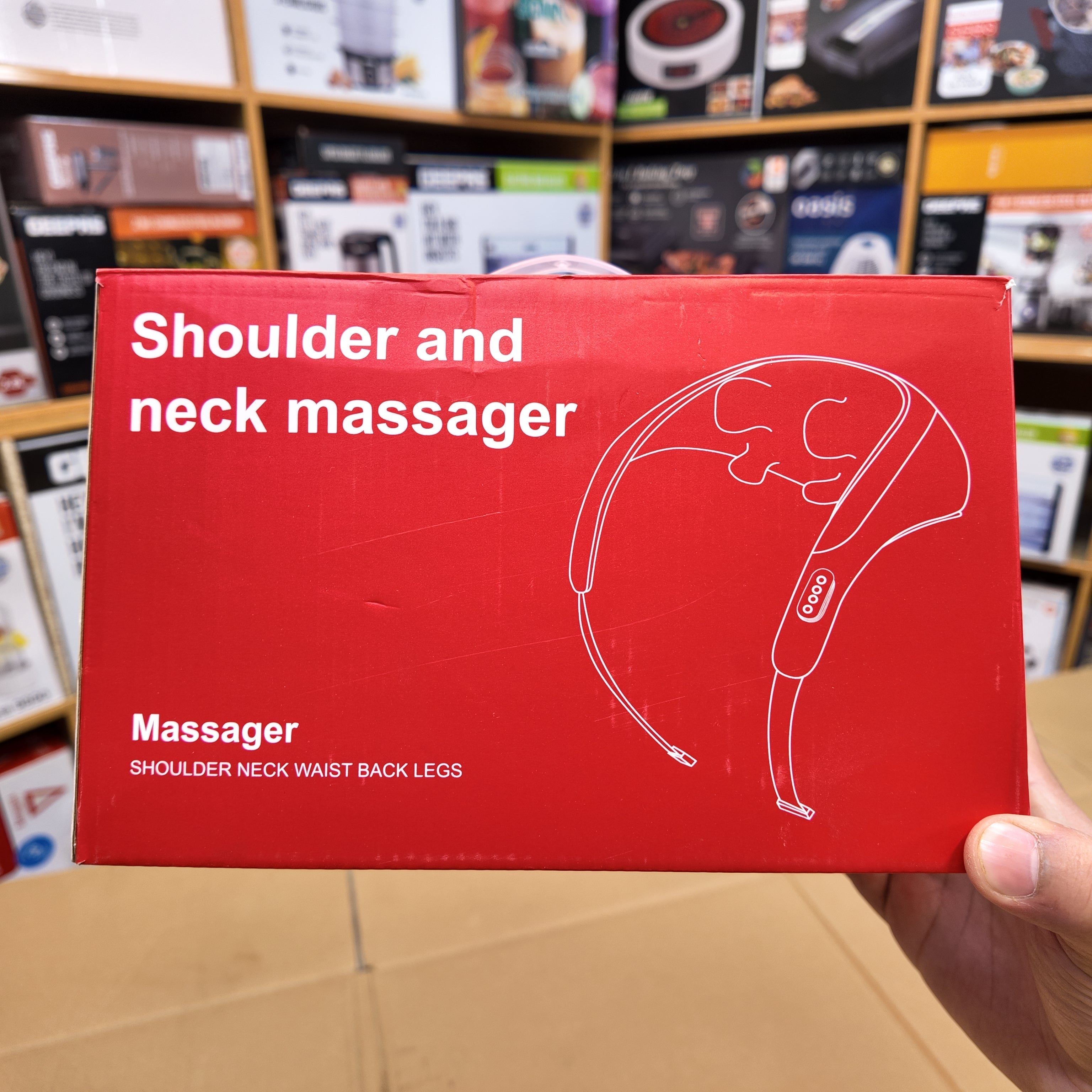 Shoulder and neck massager
