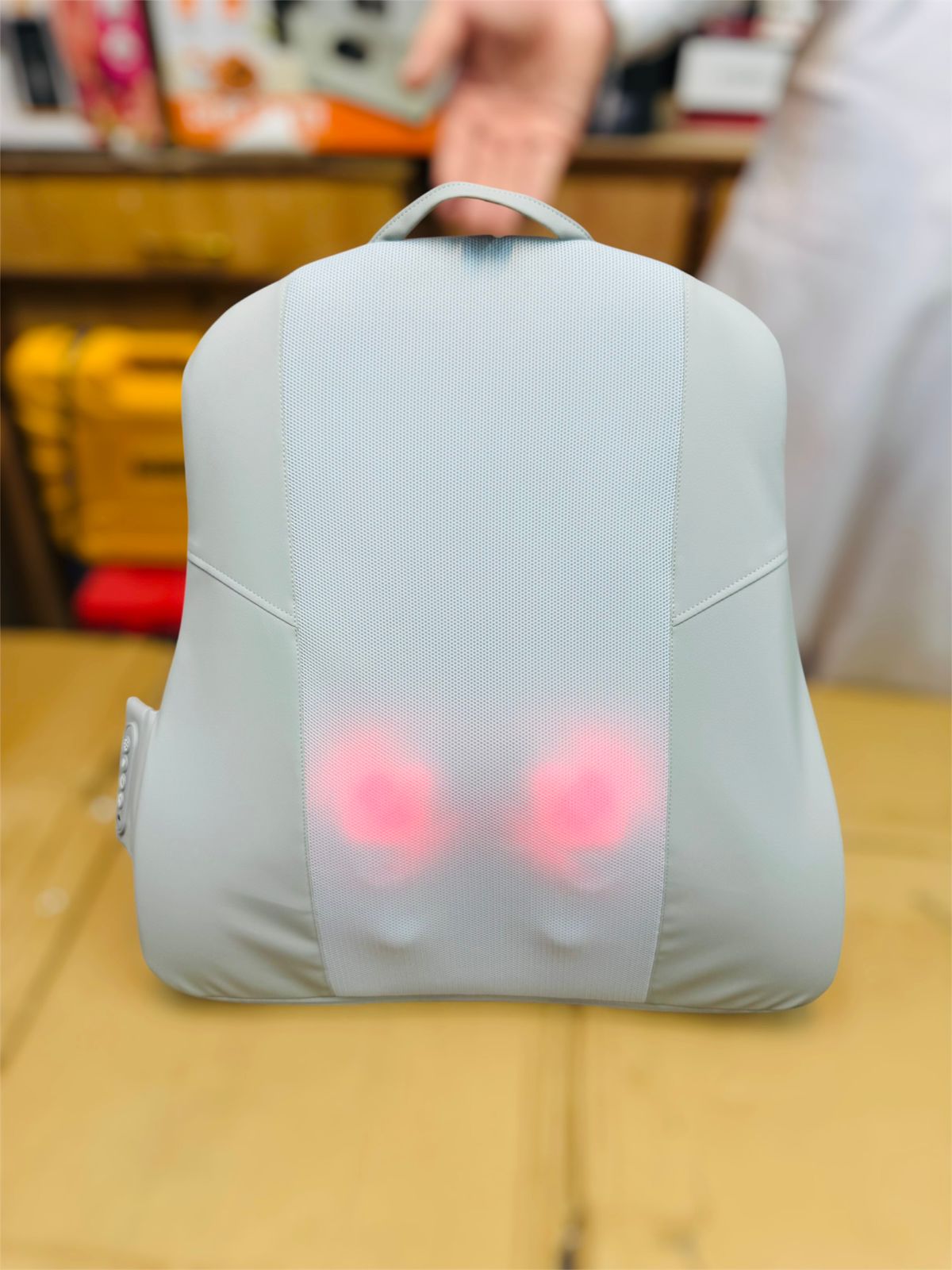 Rechargeable Massage Backrest with infrared heating