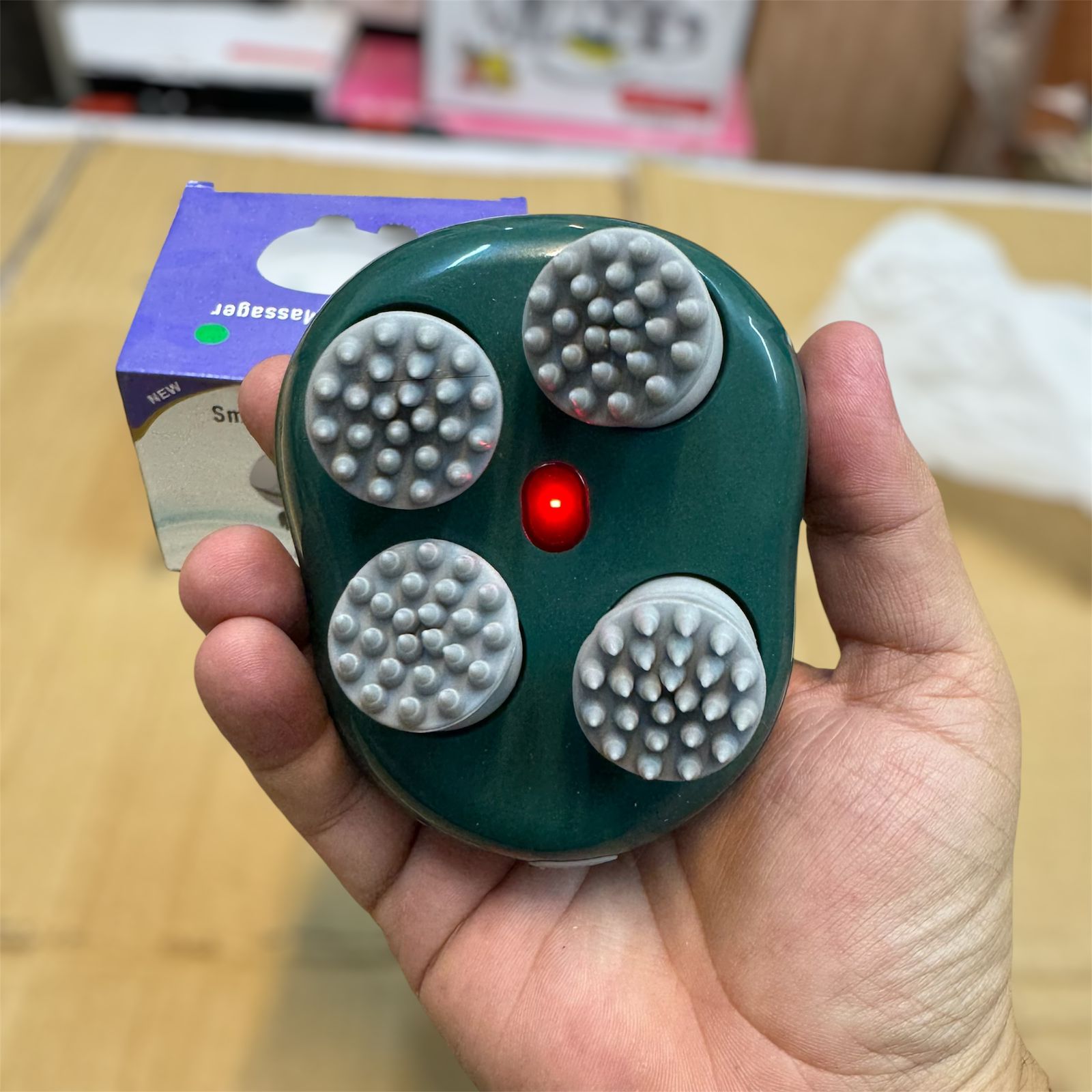 4 head smart scalp massager