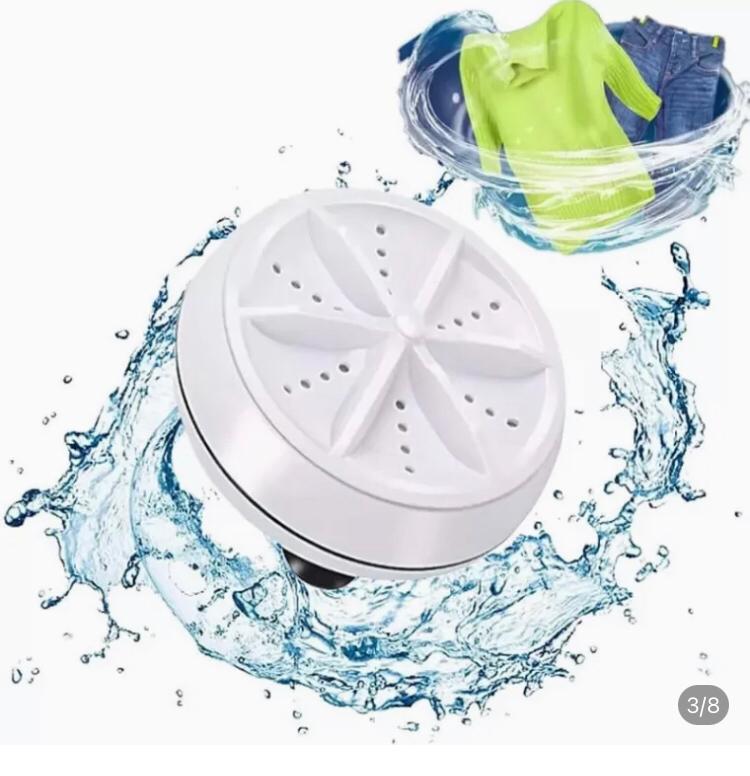 MINI PORTABLE TURBINE WASHING MACHINE | USB POWERED FOR TRAVEL