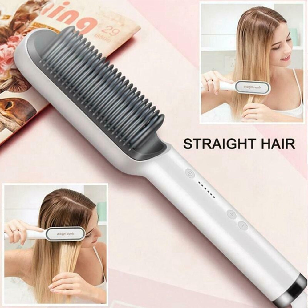Electric Hair Comb Hair Straightener/Hair Styler Brush