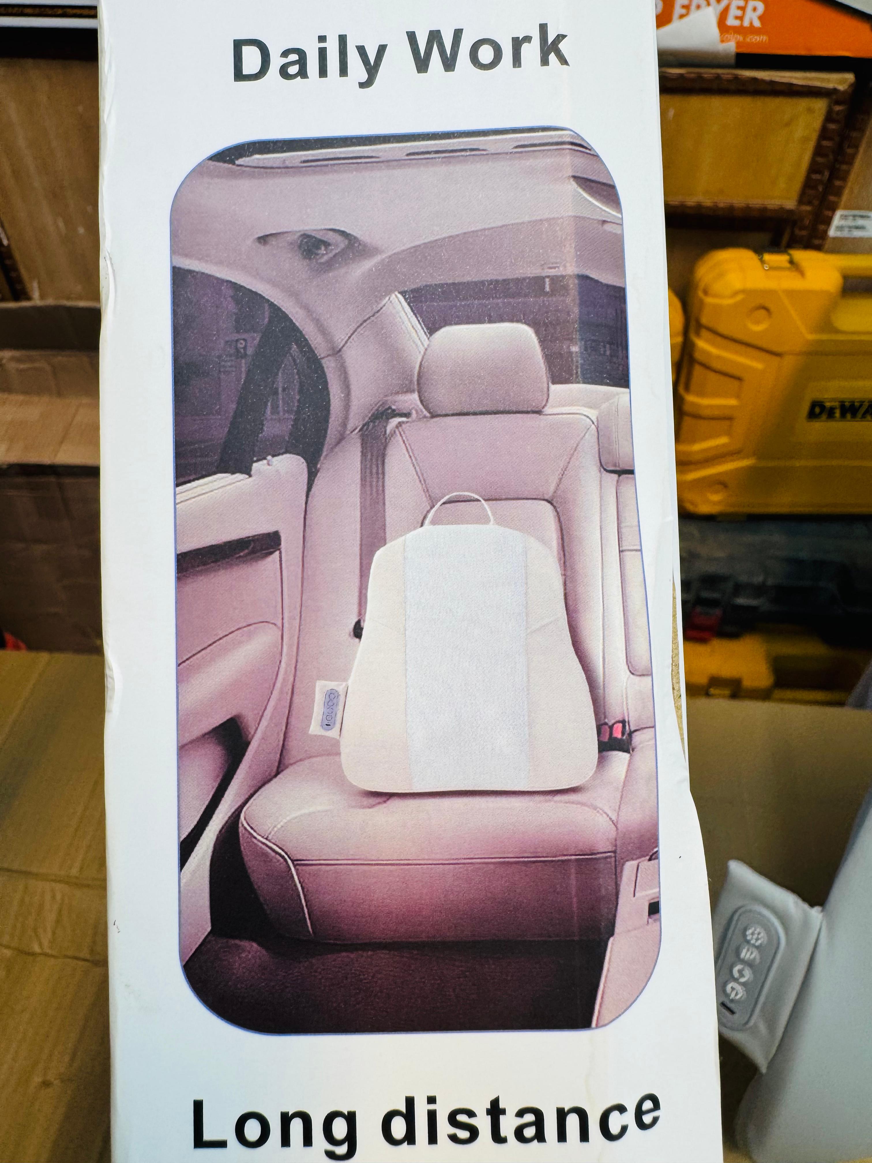 Rechargeable Massage Backrest with infrared heating